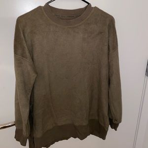XS Aerie Sweater - hunter green